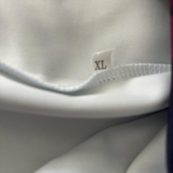 Galaxy Wolf Hoodie in Blue and Red - Picture 4 of 5